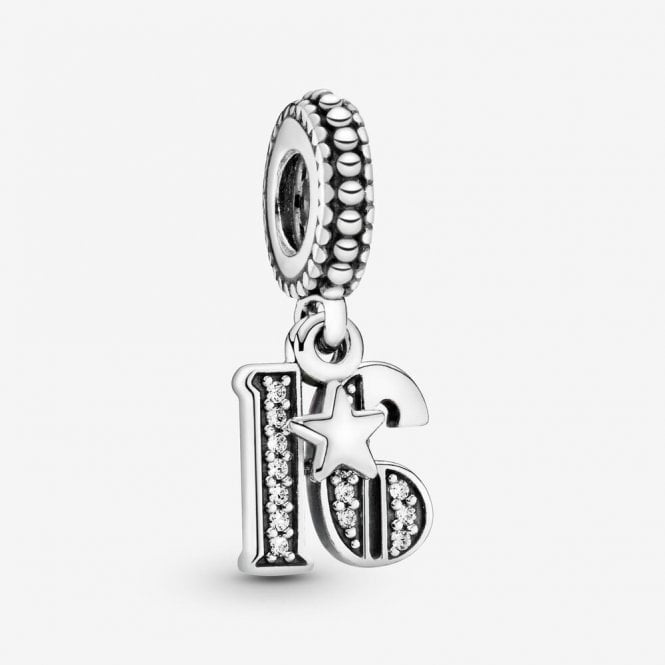 Pandora 16th Celebration Dangle Charm 797261CZ