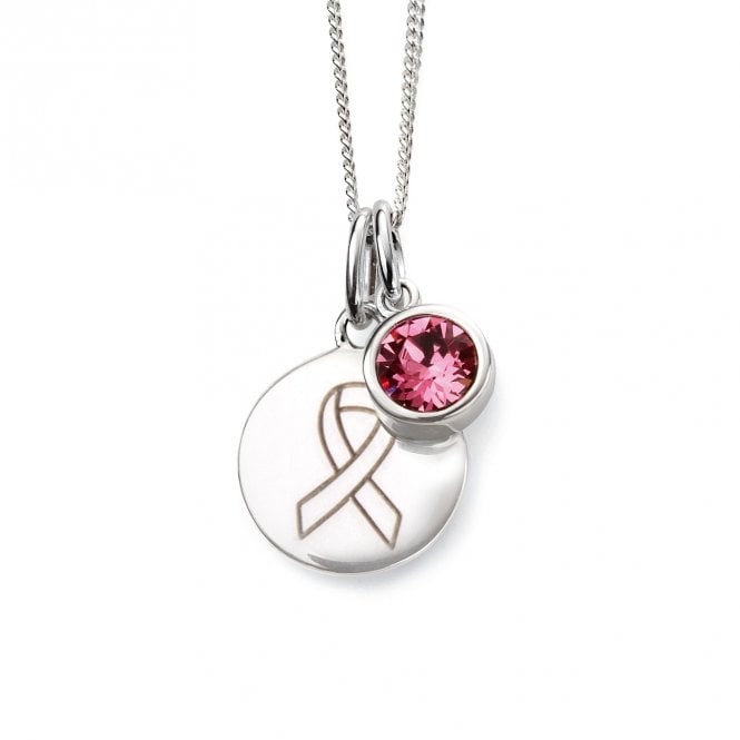 MCN Jewellery Pink Ribbon Foundation Pendant Z1680