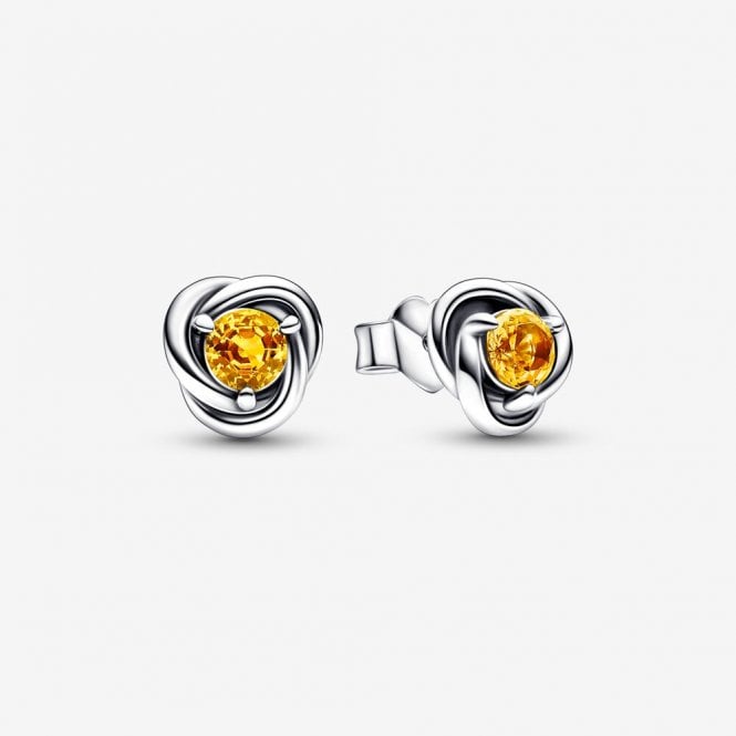 Pandora November Birthstone Eternity Stud Earrings 292334C04