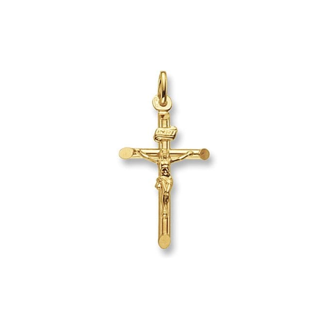 MCN Jewellery Yellow Gold Crucifix Pendant PN101
