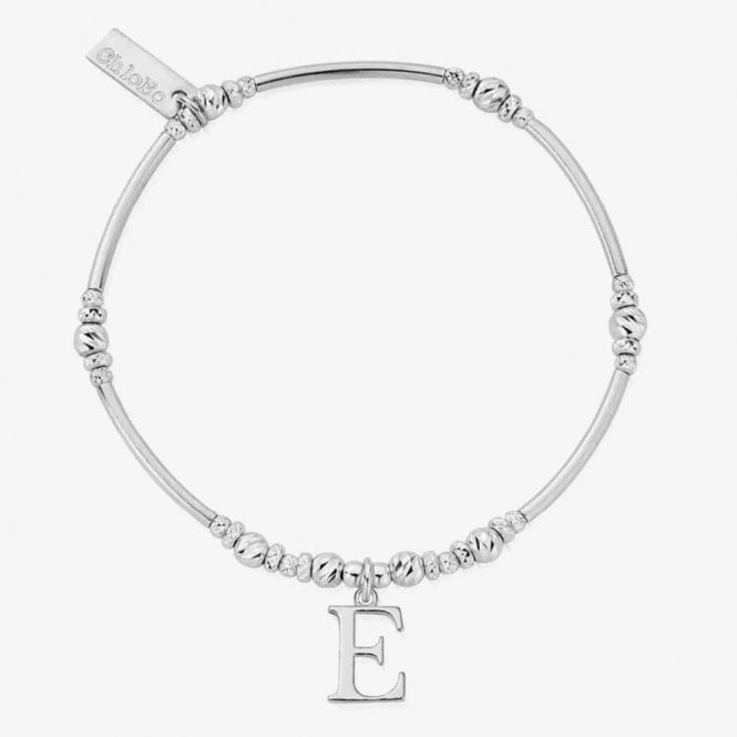 ChloBo Initial E Bracelet SBMNFR4042E