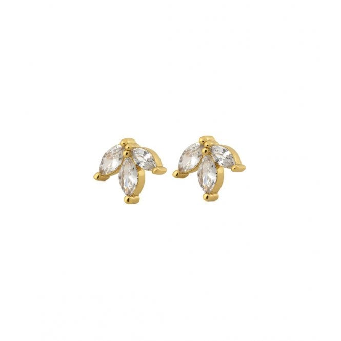 Edblad Laurel Studs Gold 125155