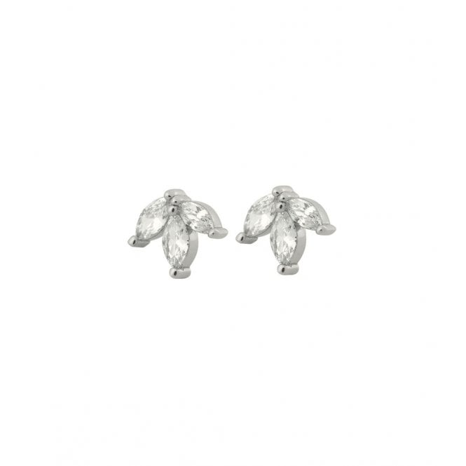 Edblad Laurel Studs Rhodium 125156