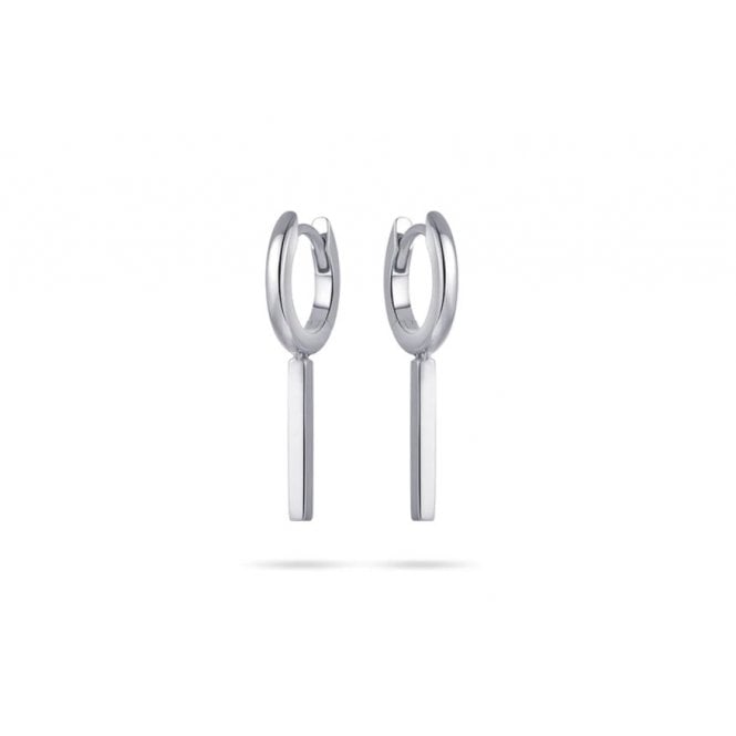 MCN Jewellery MCN Jewellers Hoops with Bar Drops KC1035