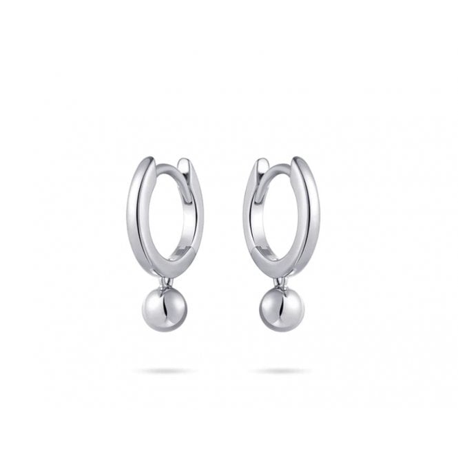 MCN Jewellery MCN Jewellers Hoops with Ball Drops KC1033