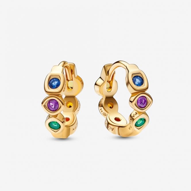 Pandora Marvel The Avengers Infinity Stones Earrings 262567C01