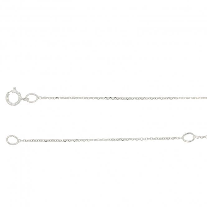 MCN Fine Jewellery 9ct White Gold 16-18