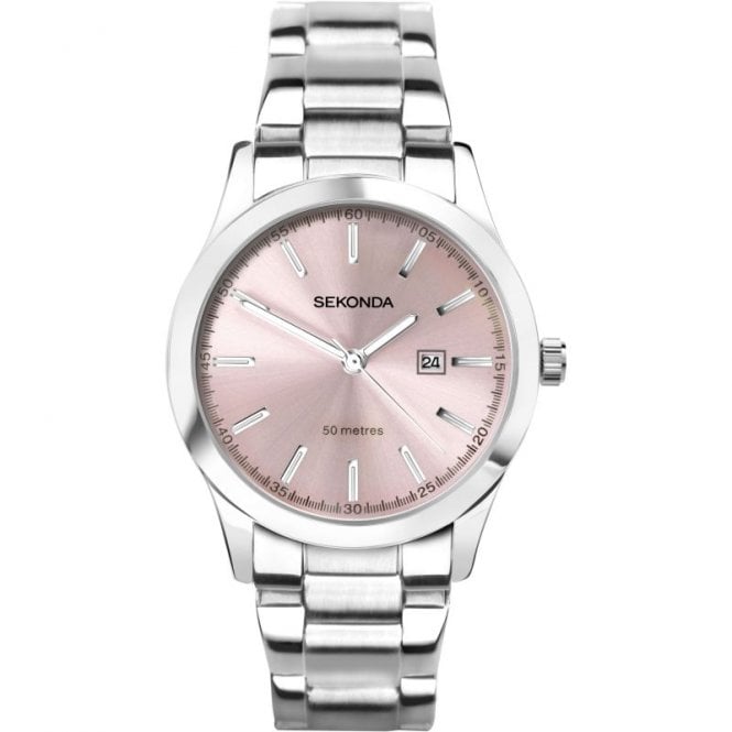 Sekonda Watches Sekonda Colour Pop Pink Stainless Steel Watch 40398