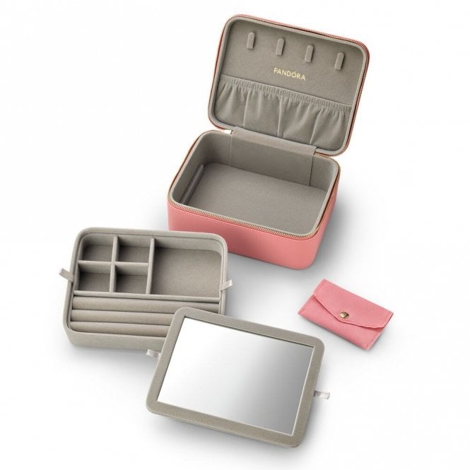 Pandora Pink Medium Jewellery Box A008