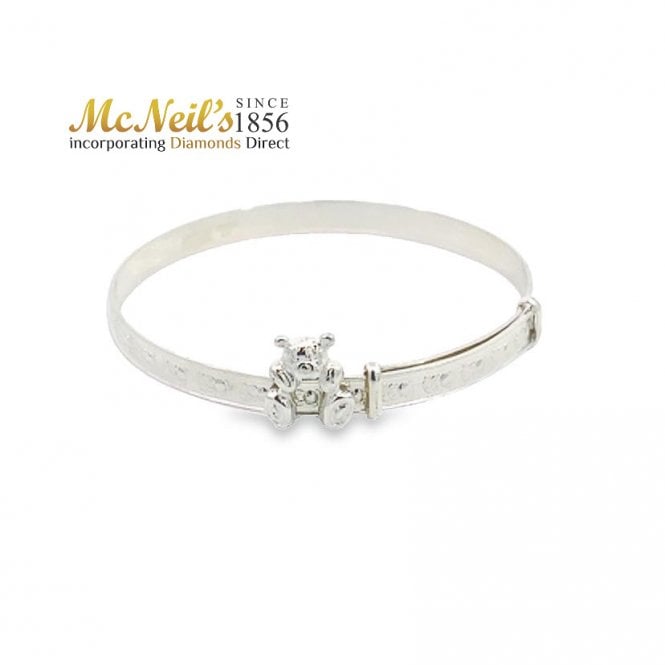 MCN Jewellery Childs teddy bear expanding bangle 2508033