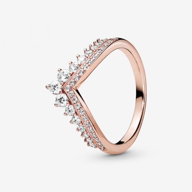 Pandora Princess Wishbone Ring 187736CZ