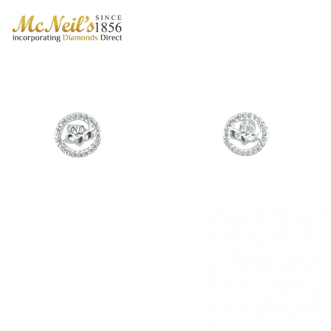 MCN Jewellery Sterling Silver Sladdagh Earrings HSE152B