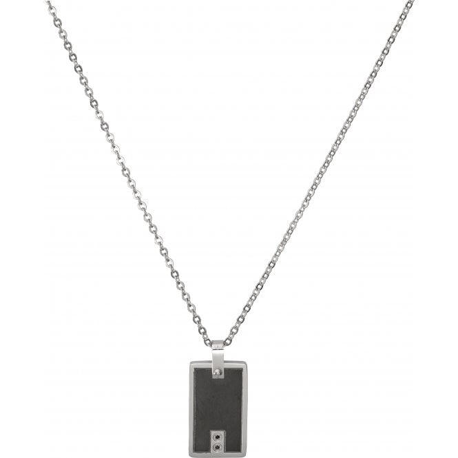 Unique Jewellery Unique & Co Stainless Steel Dog Tag Mens Necklace AN-107