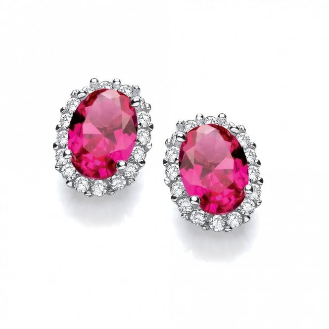 J Jaz Stella Red Earrings JZER147