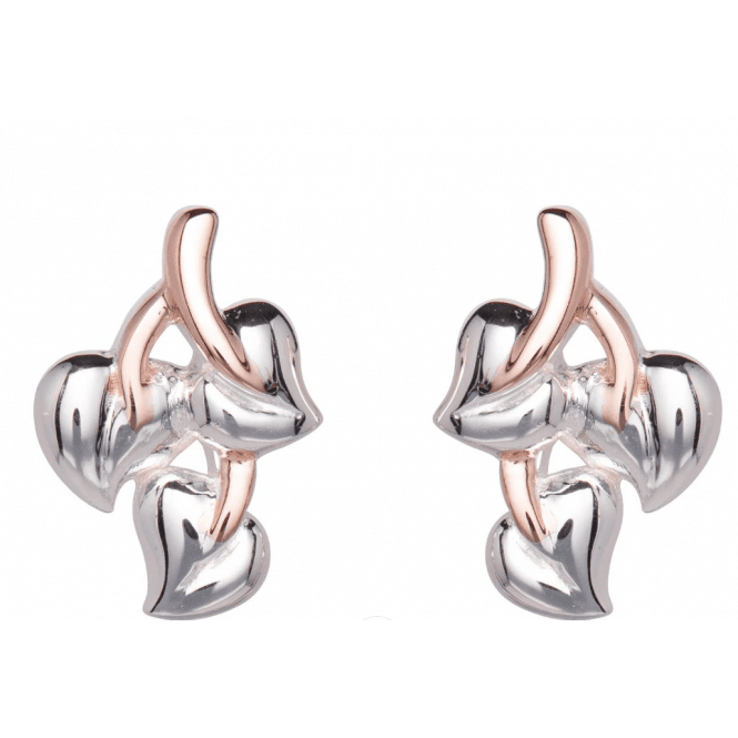 Unique Jewellery Unique & Co Sterling Silver Leaf Earrings ME-781