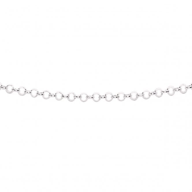 MCN Jewellery Round Sterling Silver Belcher Chain