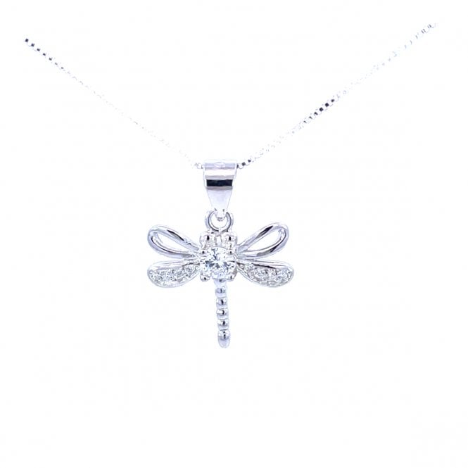 MCN Jewellery Cubic Zirconia Dragonfly Pendant