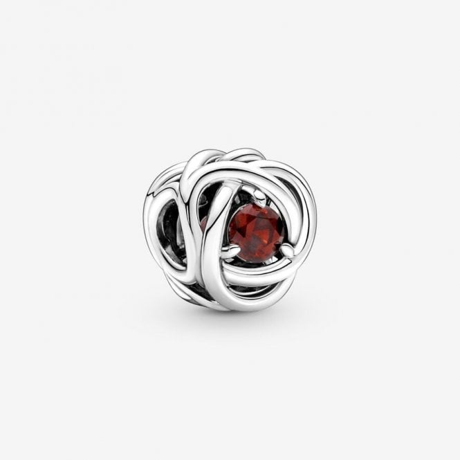 Pandora January Birthstone Eternity Circle Charm 790065C06