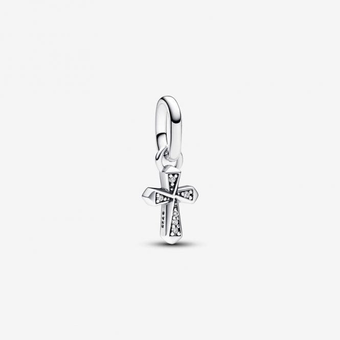 Pandora ME Sparkling Cross Mini Dangle Charm 793044C01