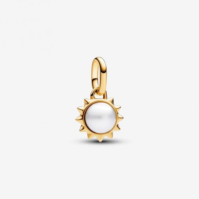 Pandora ME Treated Freshwater Pearl Sun Mini Dangle 763035C01