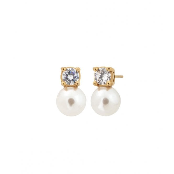 Edblad Luna Gold Plated Studs 123866