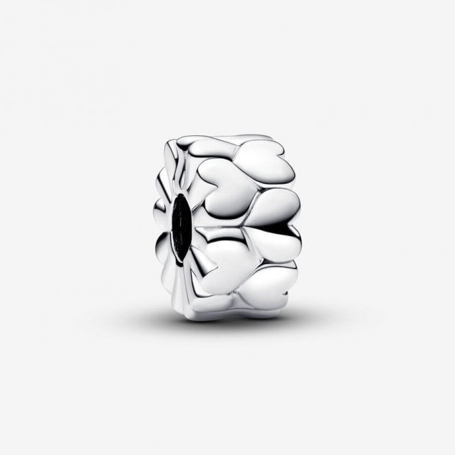 Pandora Heart Pattern Clip Charm 792828C00