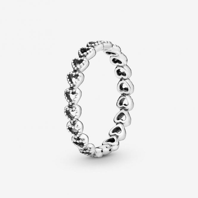 Pandora Band of Hearts Ring 190980