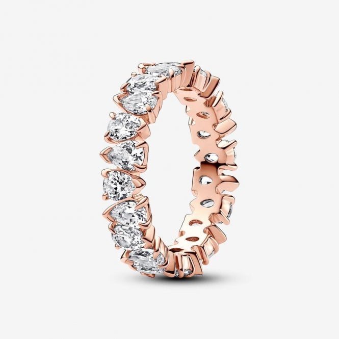 Pandora Alternating Sparkling Band Ring 183021C01