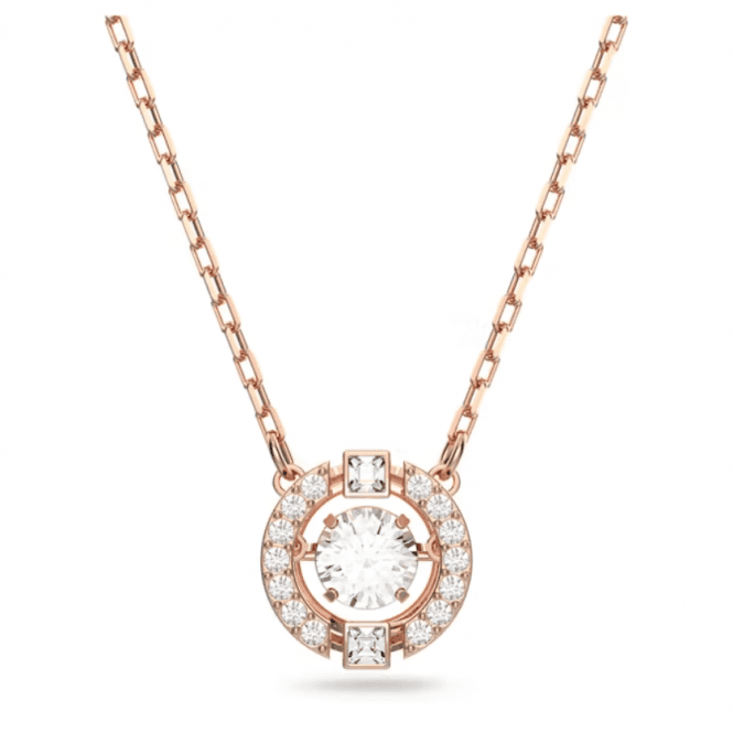 Swarovski Una Rose Gold-Tone Plated Necklace 5272364