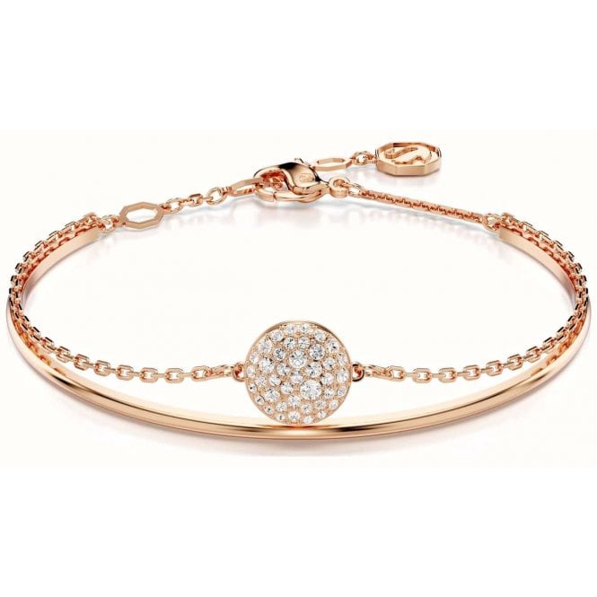 Swarovski Sublima Rose Gold Tone Bangle 5683452