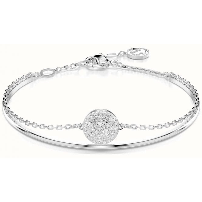 Swarovski Sublima Rhodium Plated Bangle 5683447