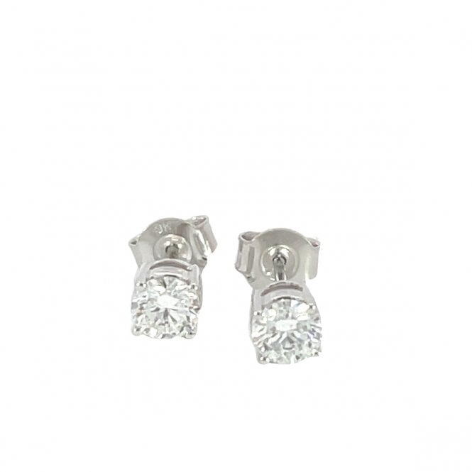 MCN Fine Jewellery White Gold 0.80CT Lab Grown Diamond Earrings
