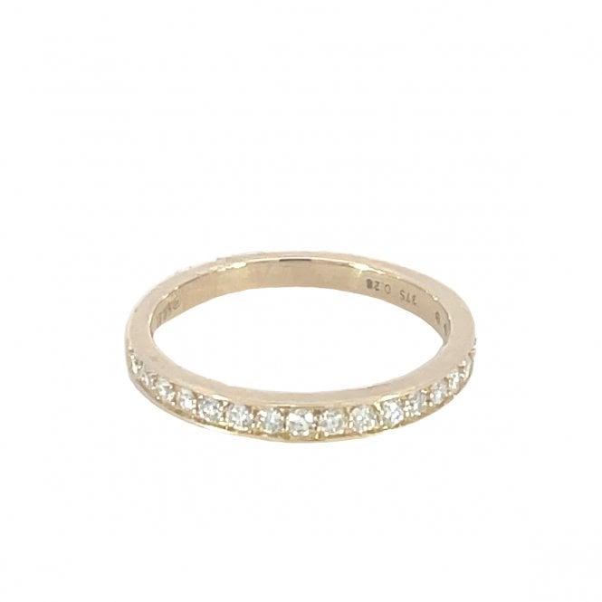 MCN Fine Jewellery Yellow Gold 0.28CT Lab Grown Diamond Eternity Ring