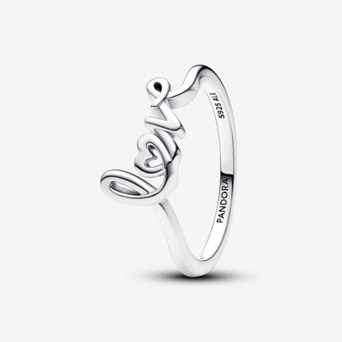 Pandora Handwritten Love Ring 193058C00