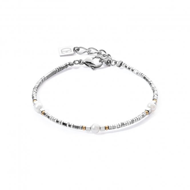 Coeur de Lion Orbit Freshwater Pearl Bracelet 1127301417