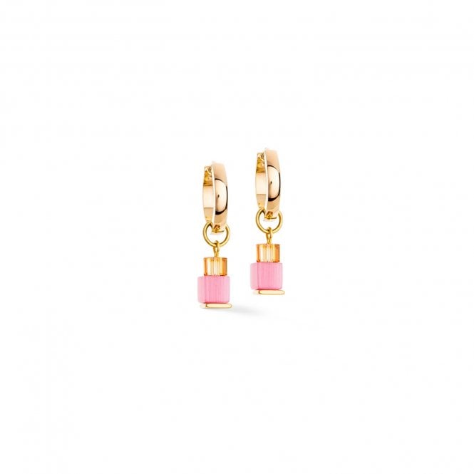 Coeur de Lion Creole Cube Fusion Charm Earrings 4712211500