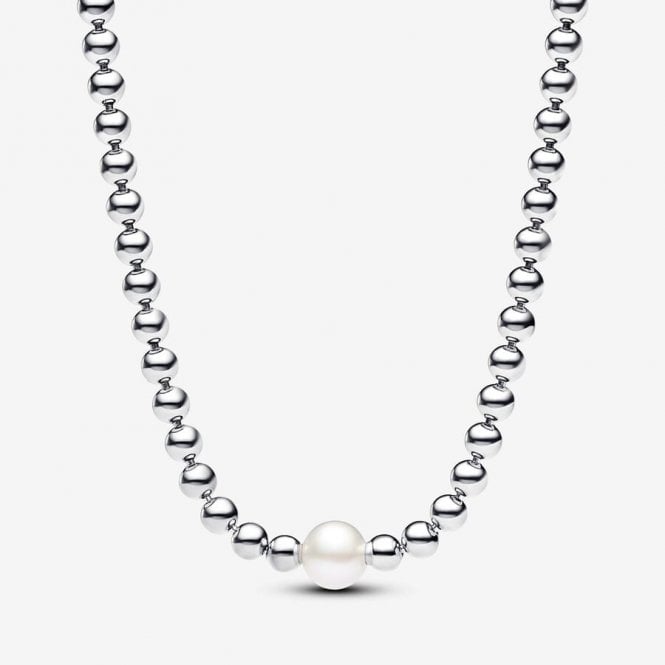 Pandora Freshwater Cultured Pearl & Beads Necklace 393176C01