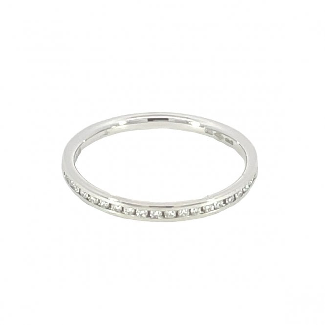 MCN Fine Jewellery Platinum Eternity Diamond Ring