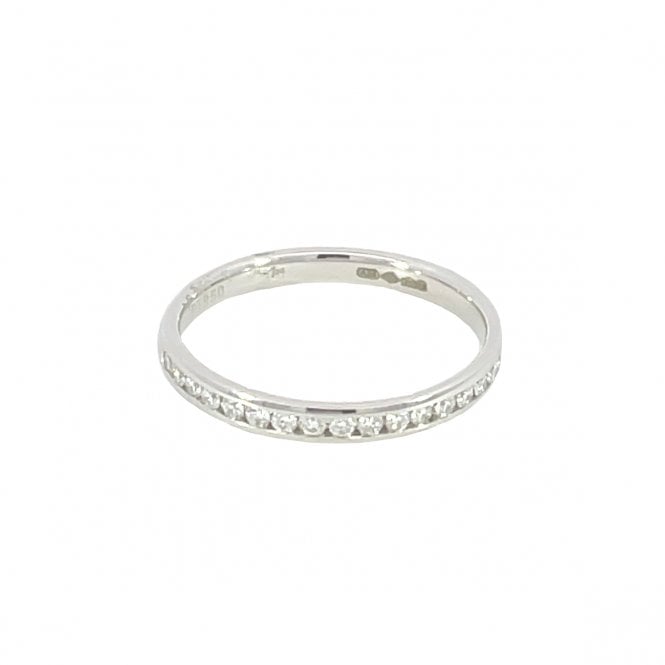 MCN Fine Jewellery Platinum 0.25CT Eternity Diamond Ring