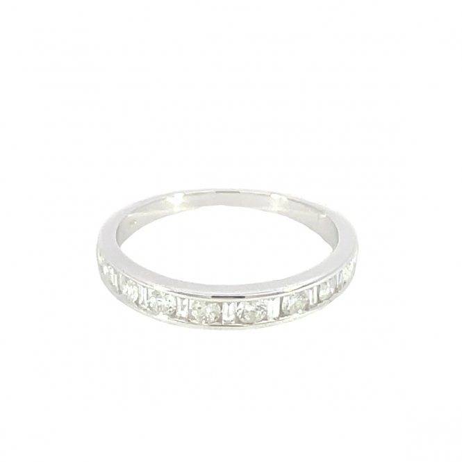 MCN Fine Jewellery 9CT White Gold Eternity Diamond Ring
