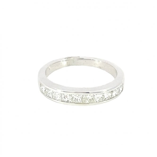 MCN Fine Jewellery White Gold 10 Stone Eternity Diamond Ring