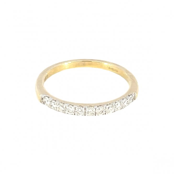 MCN Fine Jewellery Yellow Gold 11 Stone Diamond Eternity Ring