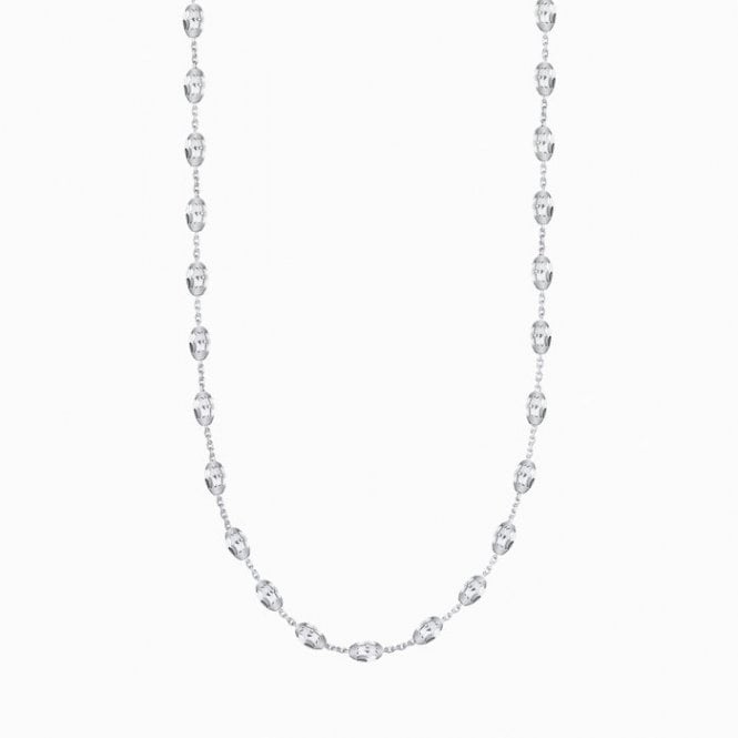 REAL EFFECT Silver Italian Bead Chain