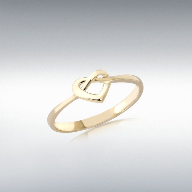 MCN Fine Jewellery 9CT Gold Infinity Heart Ring
