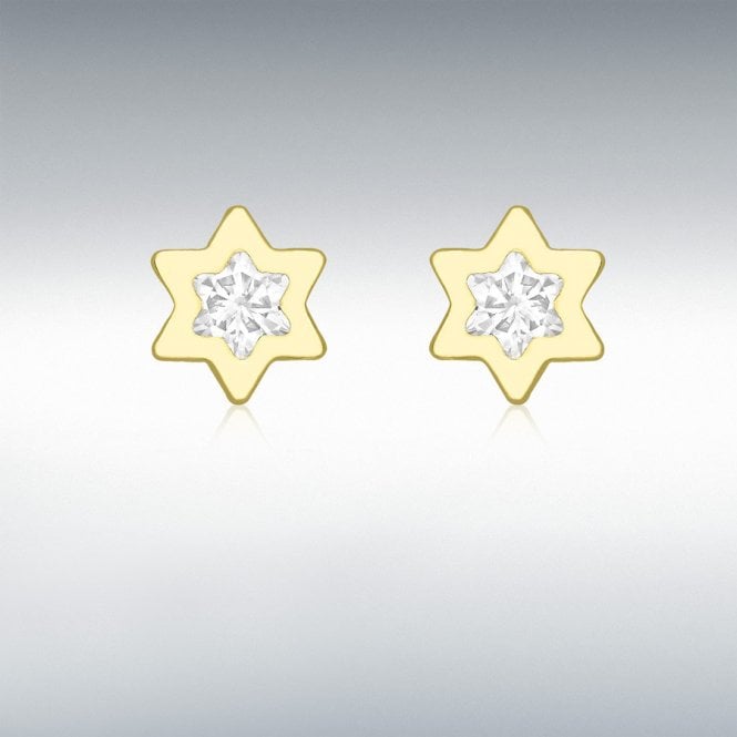 MCN Fine Jewellery Sparkling Star Studs