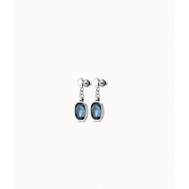 UNOde50 Silver Plated Light It Up Earrings PEN0848AZUMTLOU