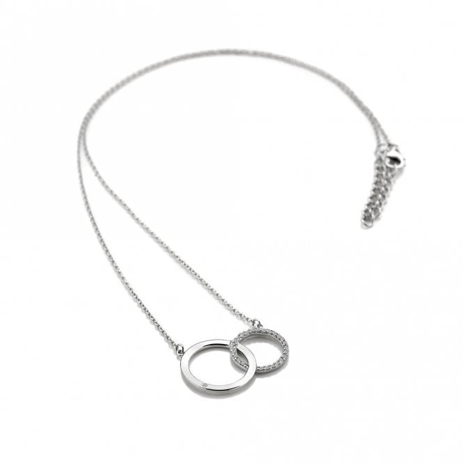 Hot Diamonds Striking Circle Necklace DN127