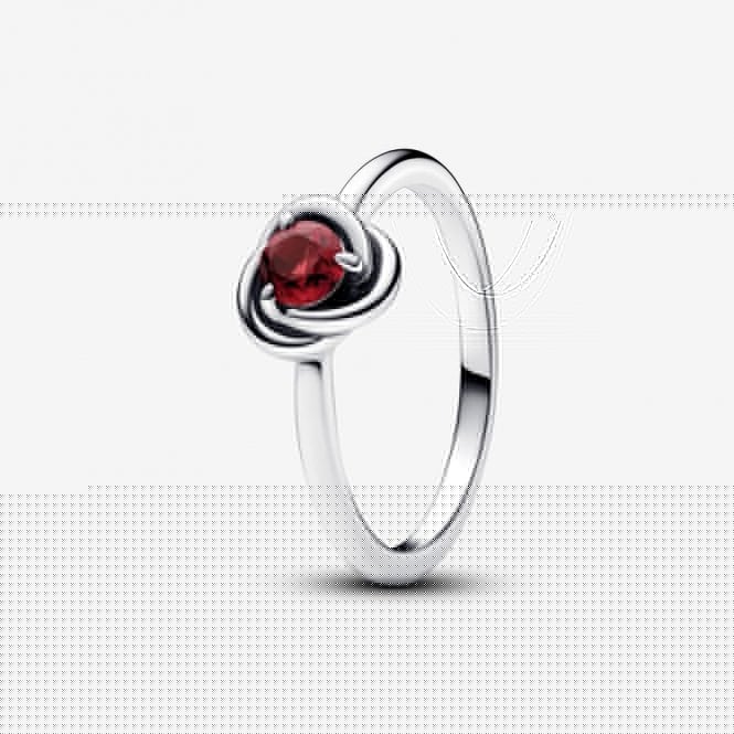 Pandora July Birthstone Eternity Circle Ring 192993C07