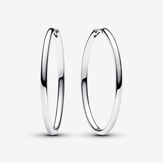 Pandora Moments 40 mm Charm Hoop Earrings 293336C00