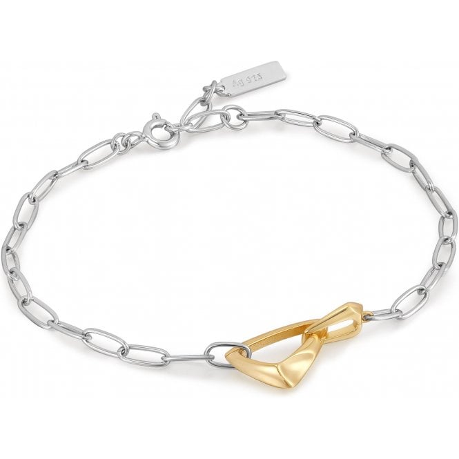 Ania Haie Silver Arrow Link Chunky Chain Bracelet B049-02T